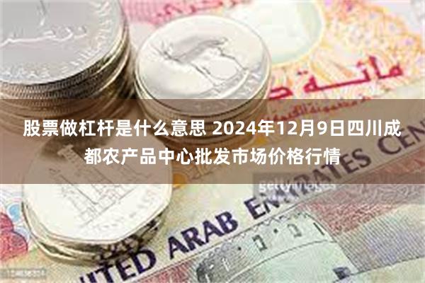 股票做杠杆是什么意思 2024年12月9日四川成都农产品中心批发市场价格行情