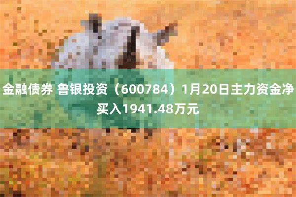 金融债券 鲁银投资（600784）1月20日主力资金净买入1941.48万元