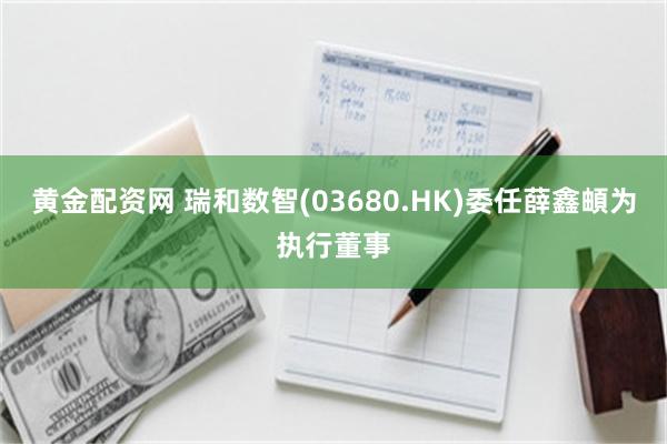 黄金配资网 瑞和数智(03680.HK)委任薛鑫頔为执行董事